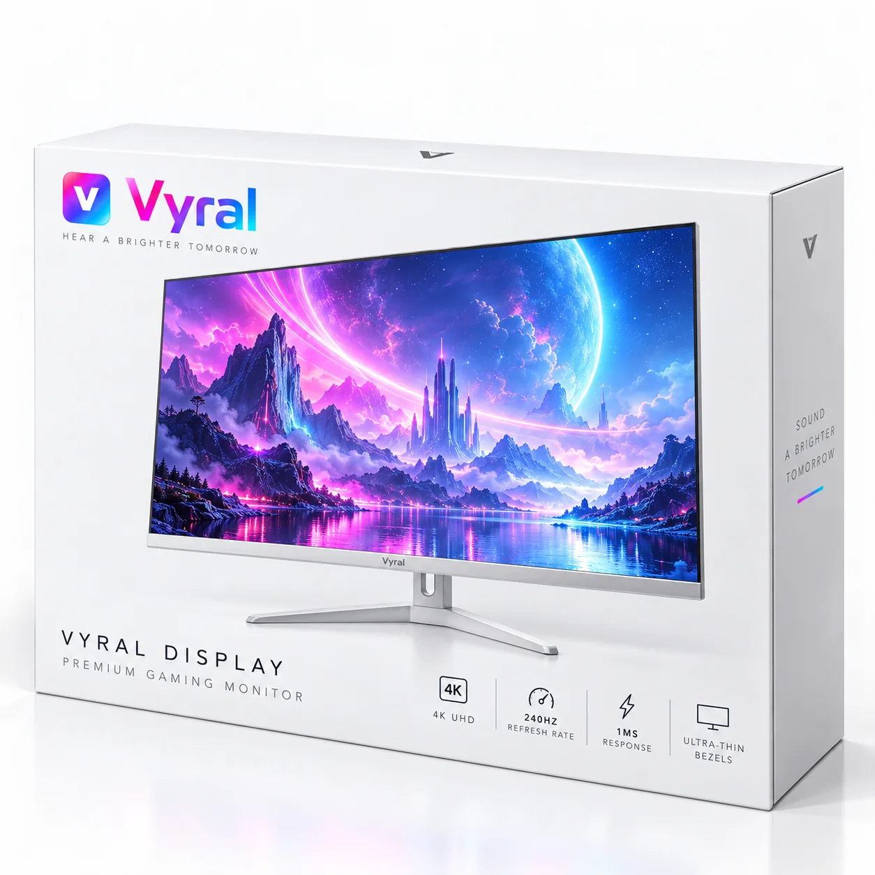 Vyral Display packaging artwork in full view